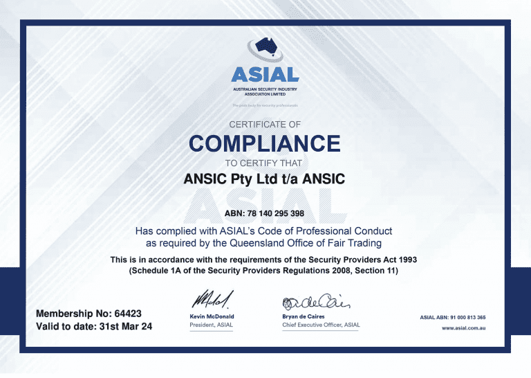 Compliance Certificate 2022